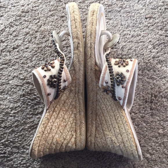 Boho straw wedges - Picture 5 of 8